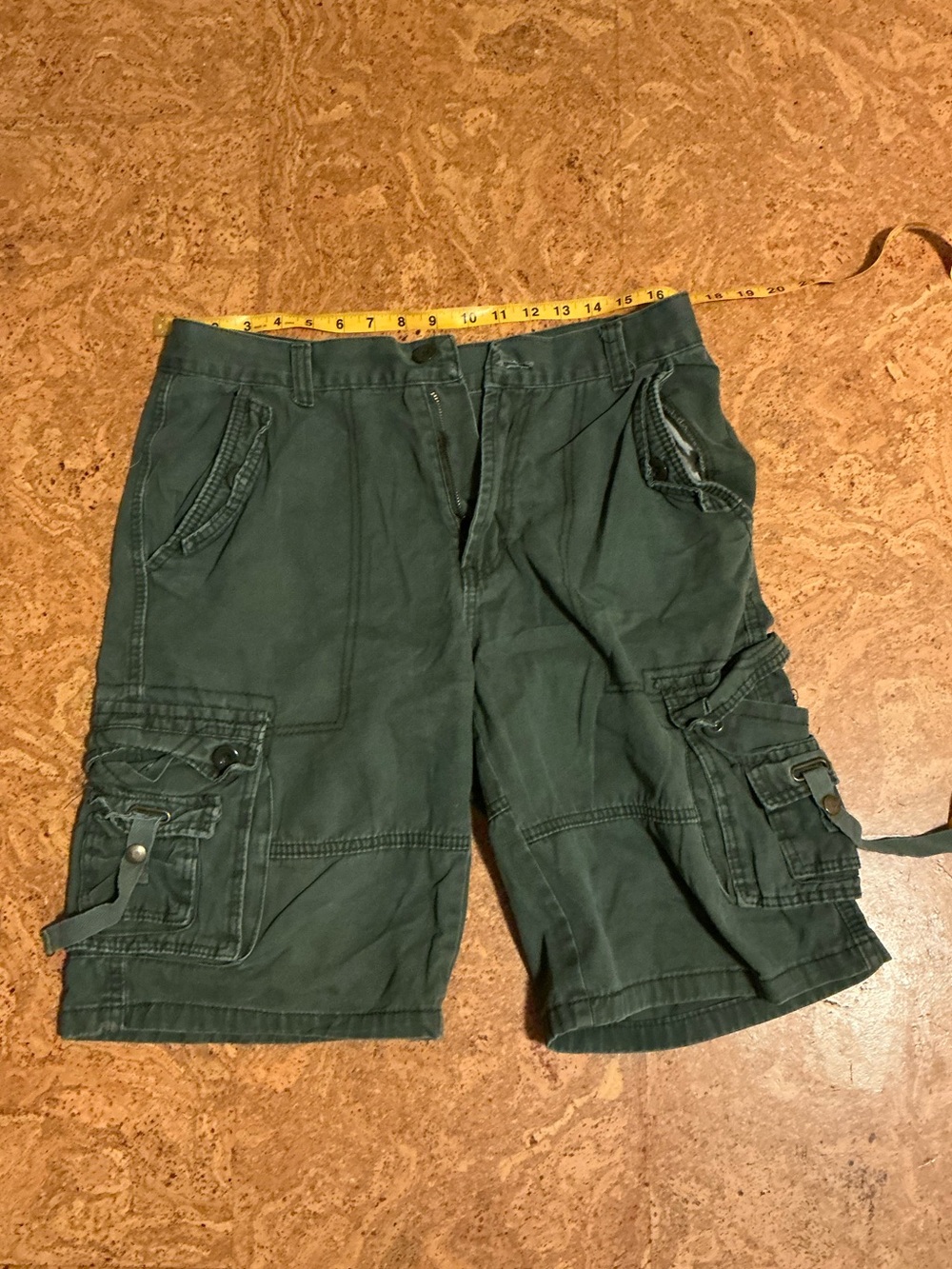 CKNY Vintage Green Cargo Shorts